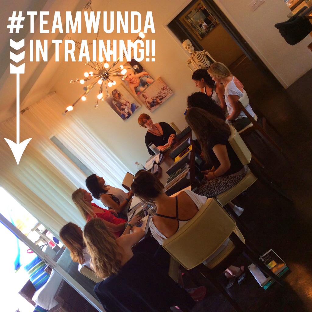 WundabarPilates's tweet photo. The incomparable MarieJose Blom leading our new batch of WundaBar #educators! #teamwunda #pilates #coreintelligence http://t.co/pDVmJfRdO8