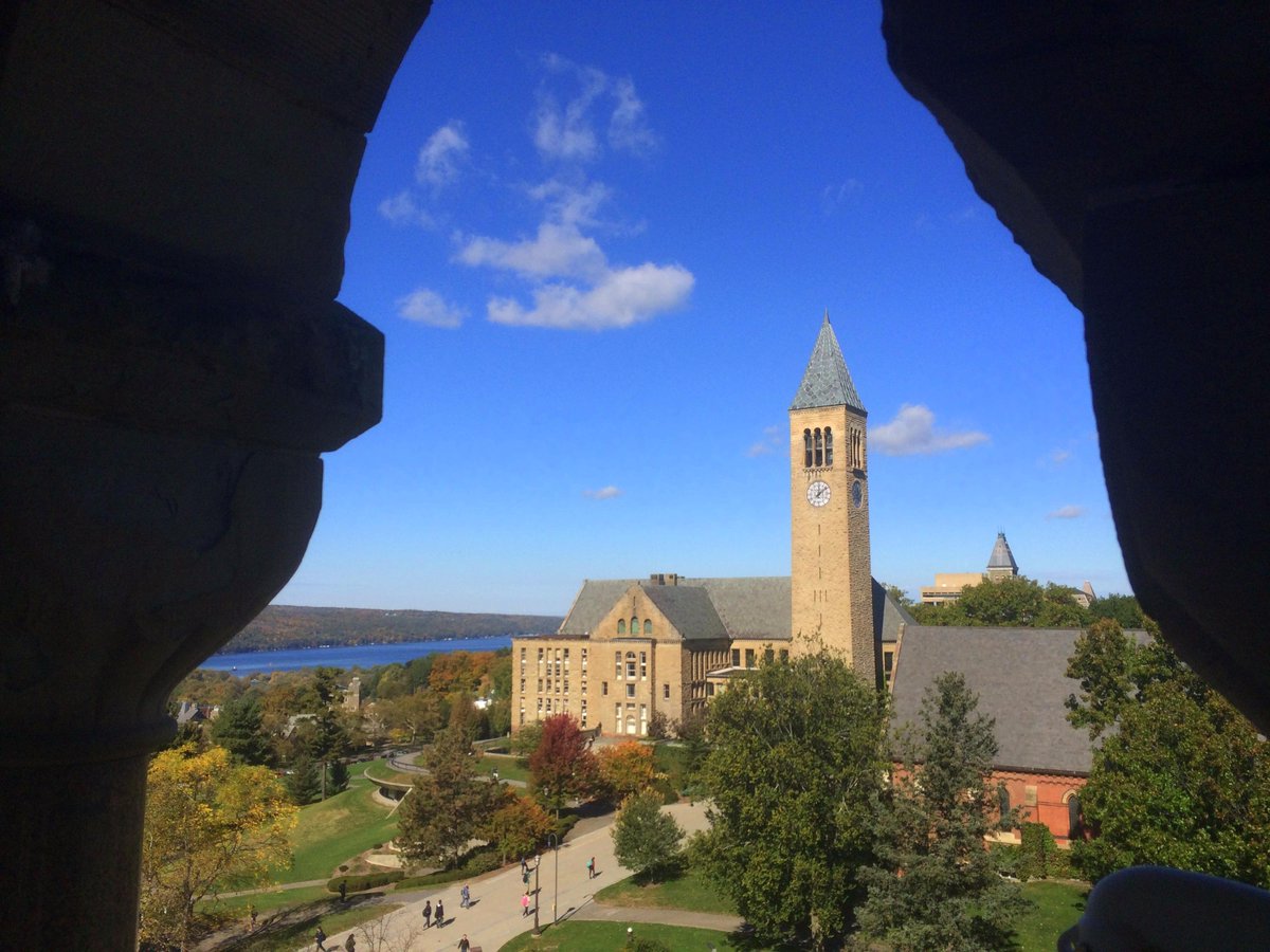 Cornell University On Twitter View From Barnes Hall Tower Photo