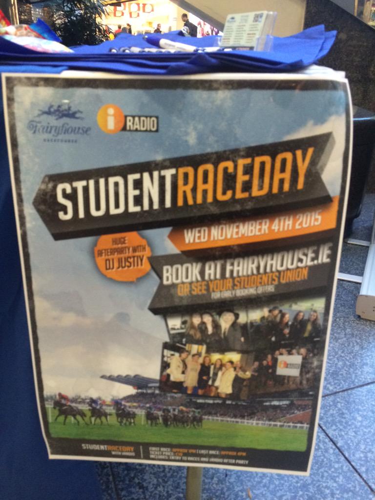 Be sure to come by our stand <a href="/blanchcentre/">blanchardstowncentre</a> Student Discount Night. 30% off student day tickets and lots of goodies 👍