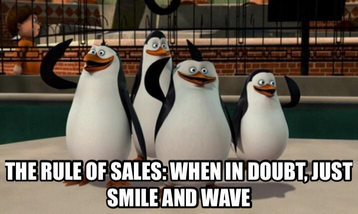 Penguins Of Madagascar Quotes The Daily Sales On Twitter: "Smile And Wave Sales...! Follow @Thedailysales  For More! #Sales #Madagascar #Penguins #Funny Http://T.co/Hrh1Fzd0Nz" /  Twitter