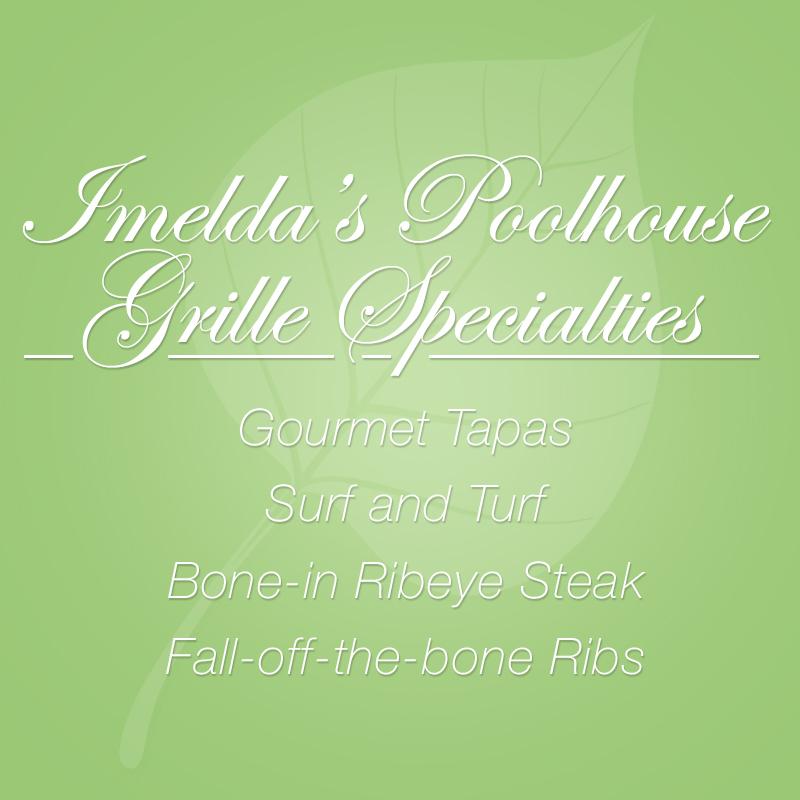 Calling all Foodies! Check out the new grille in Imelda Marcos' #HistoricalLandmark pagoda-style pool house!