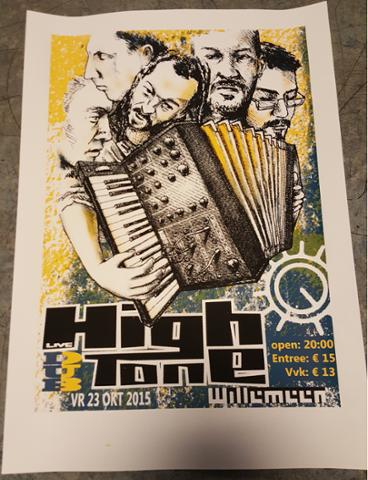 Check deze, toffe, handgemaakte High Tone zeefdruk!
De 23e bij ons in de Willemeen
Het event: ht.ly/TqzKh