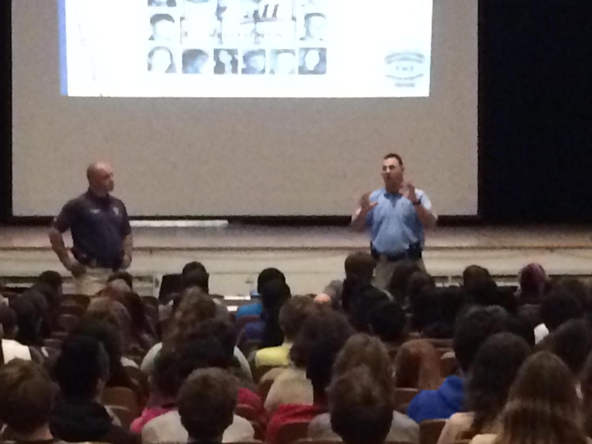 Park View students ALICE refresher training. Thank you Cranston Police Department.