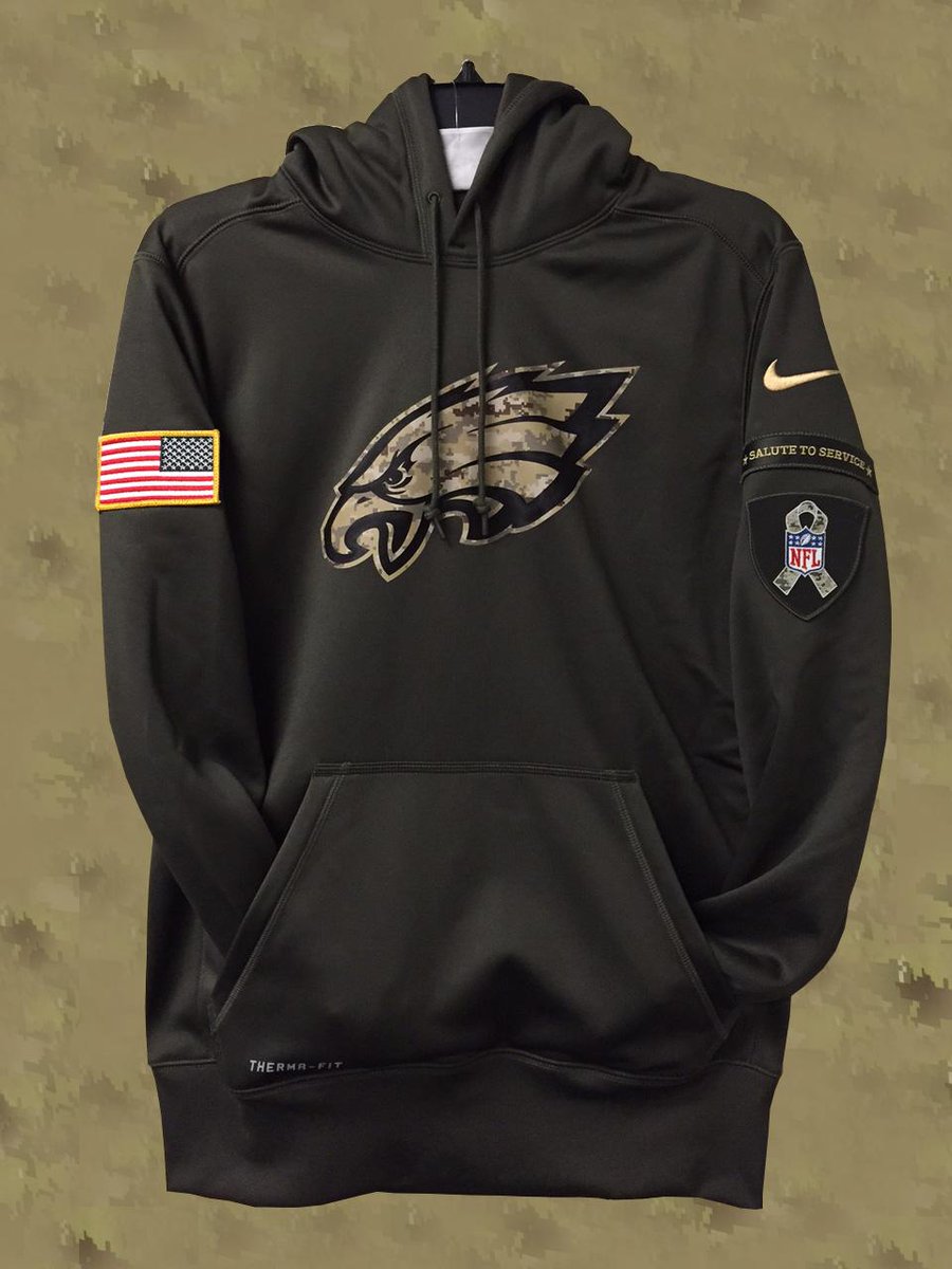 philadelphia eagles military sweatshirt