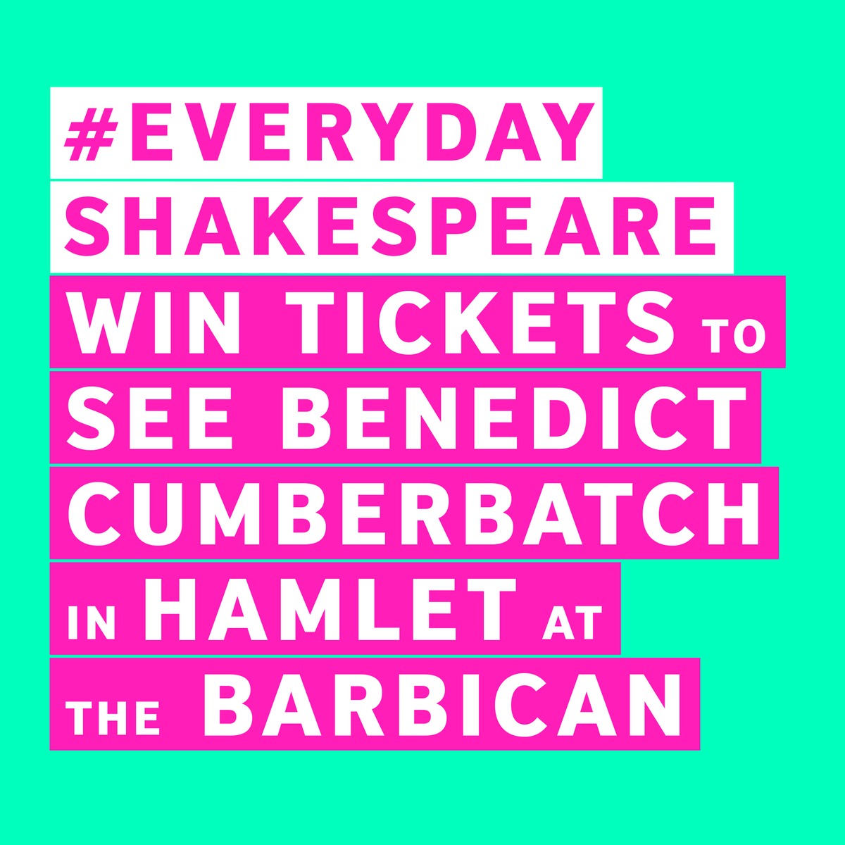 On Instagram? There's one day left to enter our #EverydayShakespeare comp: ow.ly/ThZsP #ShakespeareLives