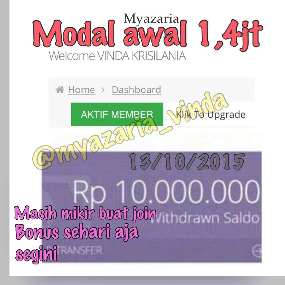 vindabaim's tweet photo. @profiklan It's Real BONUS,,sehari DIGAJI 10JT_gmn sebulan,,?!! No TUPO _No Psgn,,action skrg,,
Bb 5A577BAD http://t.co/FN9hVyxIXQ
