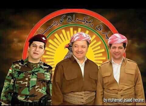 سه روك مسعود بارزانى 
براى گه وره مسرور بارزانى
جنرال منصور بارزانى