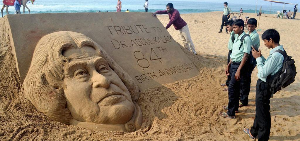 Happy birthday to Dr A P J Abdul kalam sir 