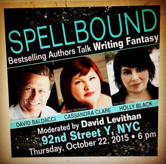 RichLoPresti's tweet image. Excited for #spellbound w/ @flashbackseries - will see favorite author @cassieclare @hollyblack @davidbaldacci @92y