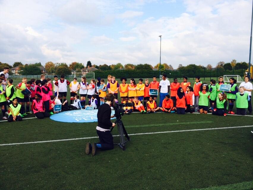 FfP_Global's tweet image. We have launched the Legacy of #PeaceMatch2015 with @BhamCityCouncil at SaltleyAcademy  #FfPGlobal #CreatingDialogue