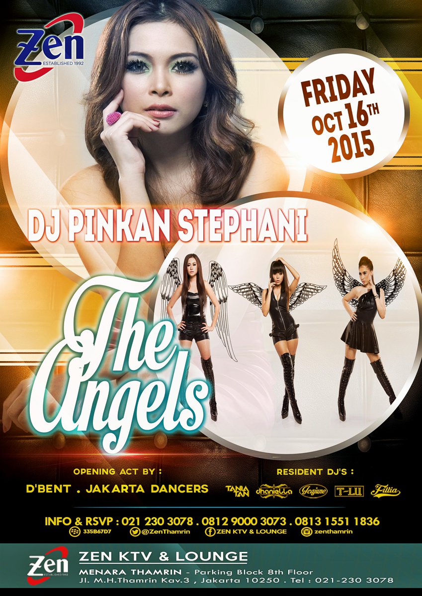 ZenThamrin's tweet photo. Tomorrow! #ZENthamrinJKT with @The_Ang3ls ft @PingkanStephani [ Info &amp; Booking: 021-2303078 / 0813-1551-1836 ] http://t.co/PujR0RFspr