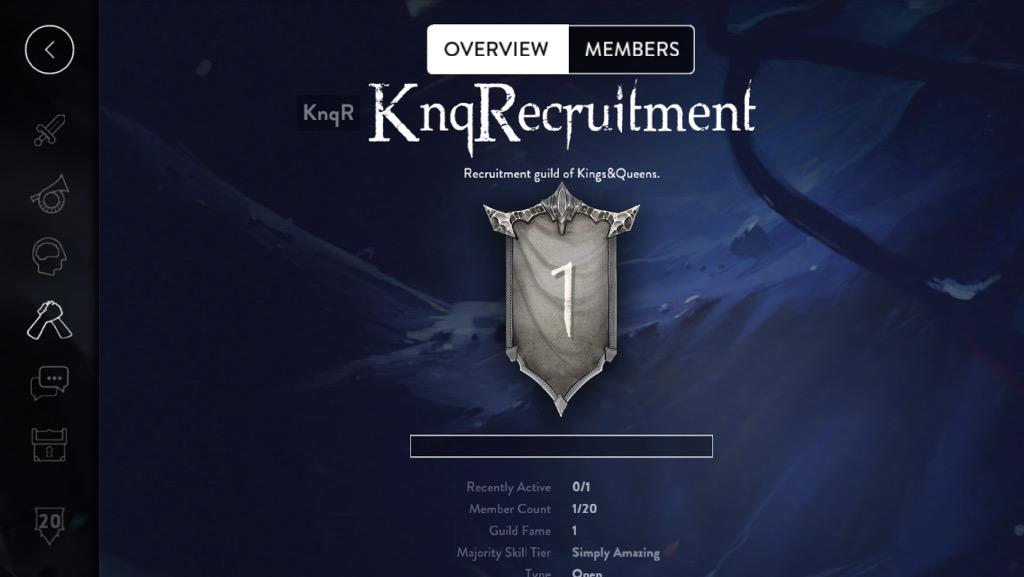 KnqGuild's tweet image. Finally Kings&amp;amp;Queens is recruiting! There are 2 options: Apply Here: Teamknq.com/application.ht… OR join Ingame Guild!