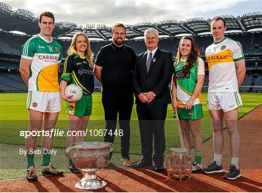 Delighted to help launch <a href="/Offaly_GAA/">Official Offaly GAA</a>  New centre of excellence in Croke Park #The Faithful Fields