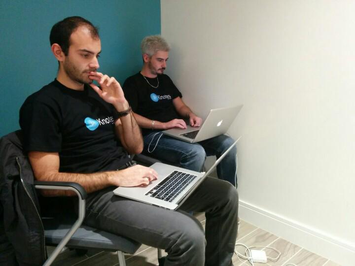 GuillaumeLaurie's tweet image. Intensive coding session for the #knotes team!
Only 3 hours before pitching at #openedx2015