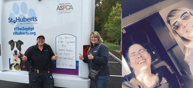 sthubertsanimal's tweet image. To help our SC friends dealing with floods, #TheZephyr has been deployed to bring 20 dogs into our adoption program!