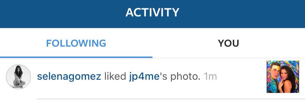 Selena liked the picture of Jesse Pattison on Instagram!