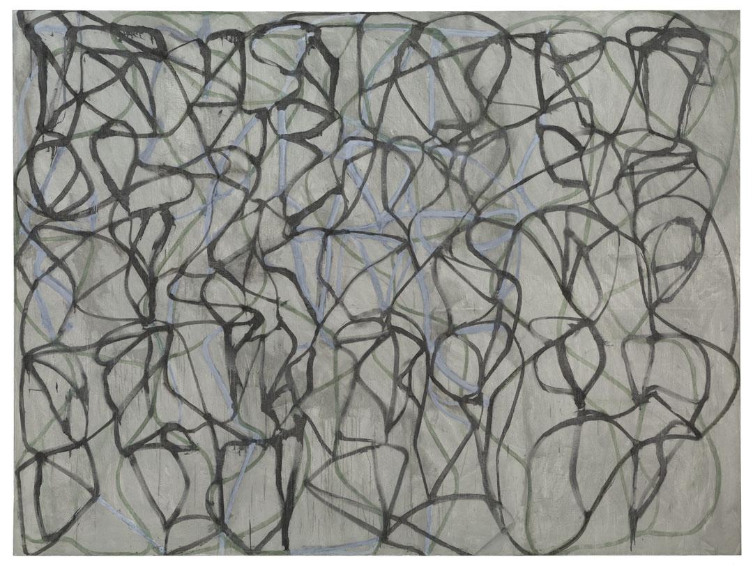 Happy Birthday to Brice Marden, born in 1938! \"Cold Mountain 2,\" (1989-91) is on view in \"At the Hub of Things.\" 