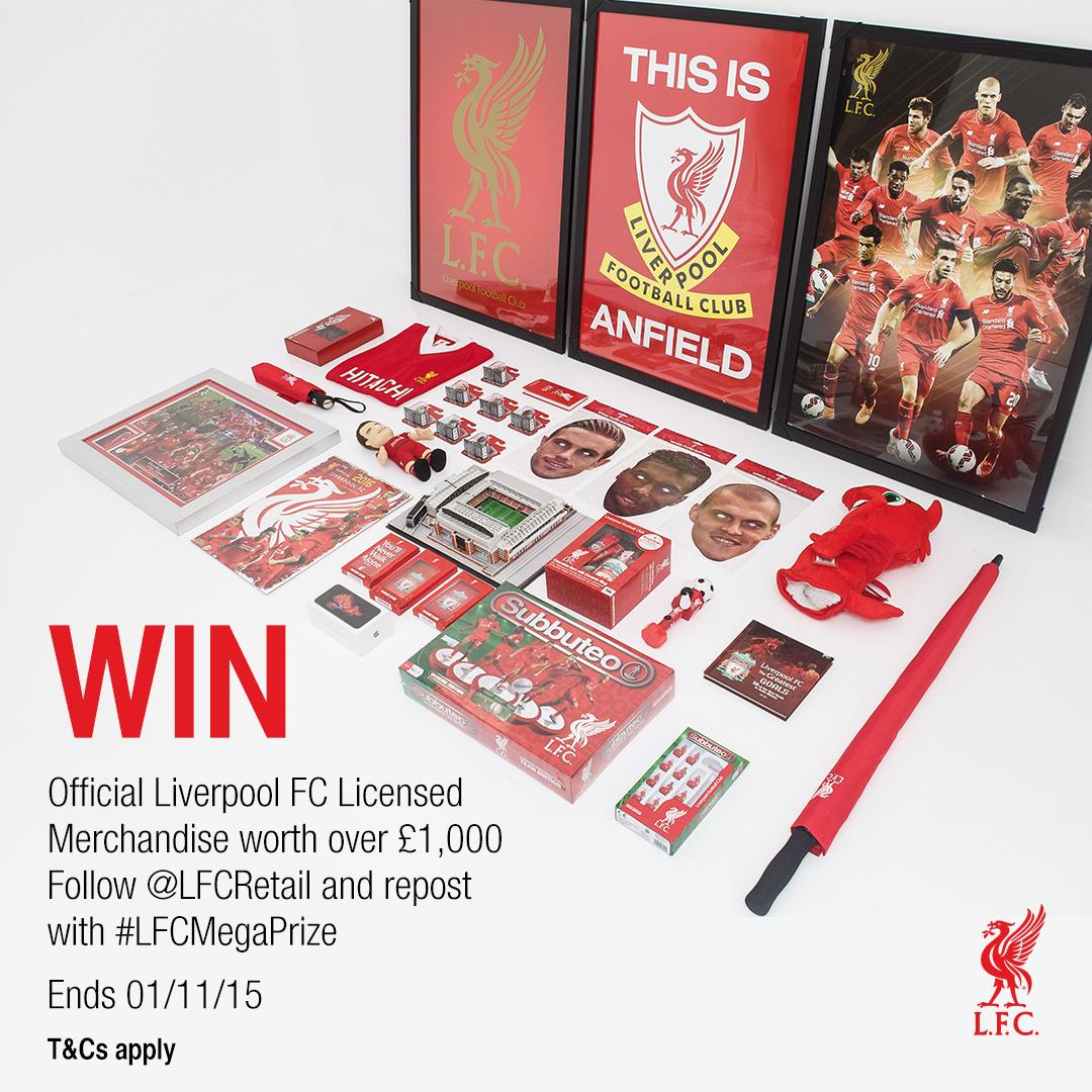 official liverpool merchandise