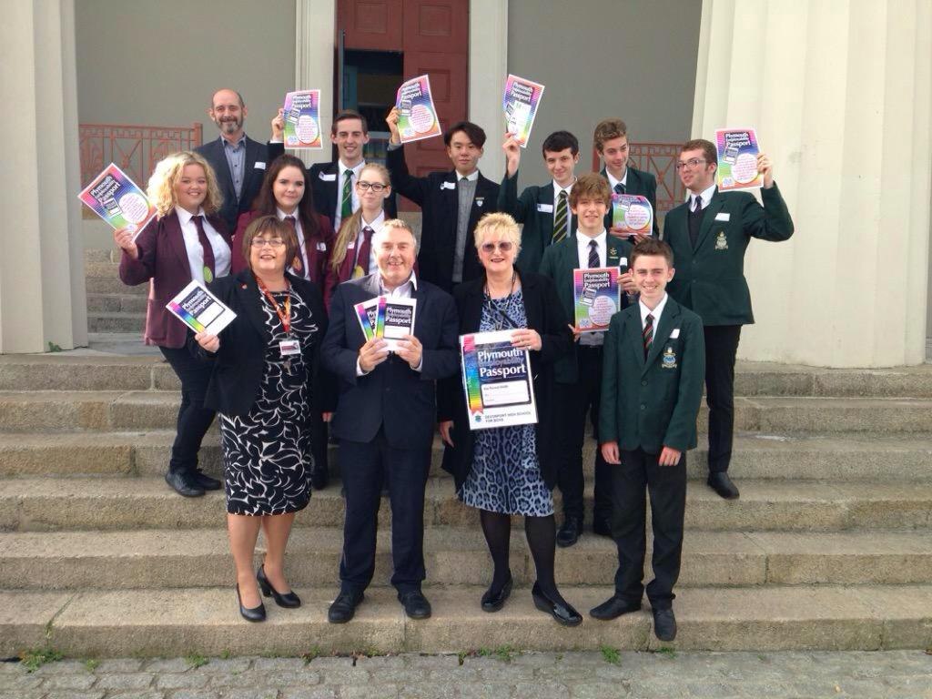 DHSBoys's tweet photo. What a lovely photo from the launch of the Plymouth Employability Passport.
Well done @suemoreton1 and @EggyCareers http://t.co/7ZnAFYnCeC