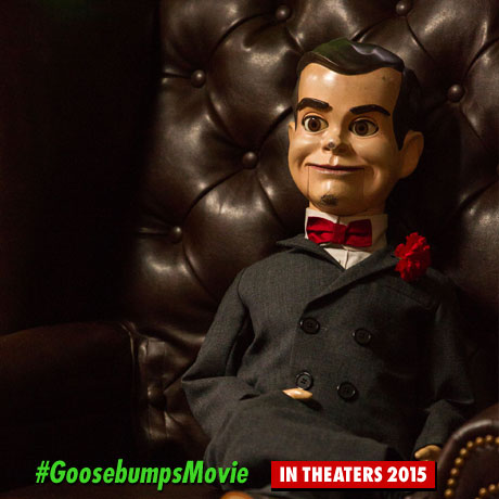 Tweet #GoosebumpsMovie and tell us what gives YOU goosebumps for a message from Slappy! - sot.ag/4rtgp