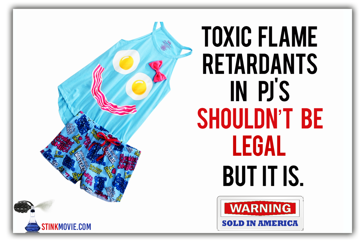 StinkMovie's tweet photo. It's time to #BanFireRetardants; more harm than good. #FireRetardants @Healthy_Child @ewg http://t.co/EGrIN1Pofe