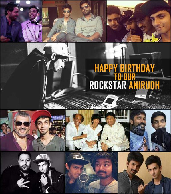 Happy Birthday, Anirudh Ravichander!   