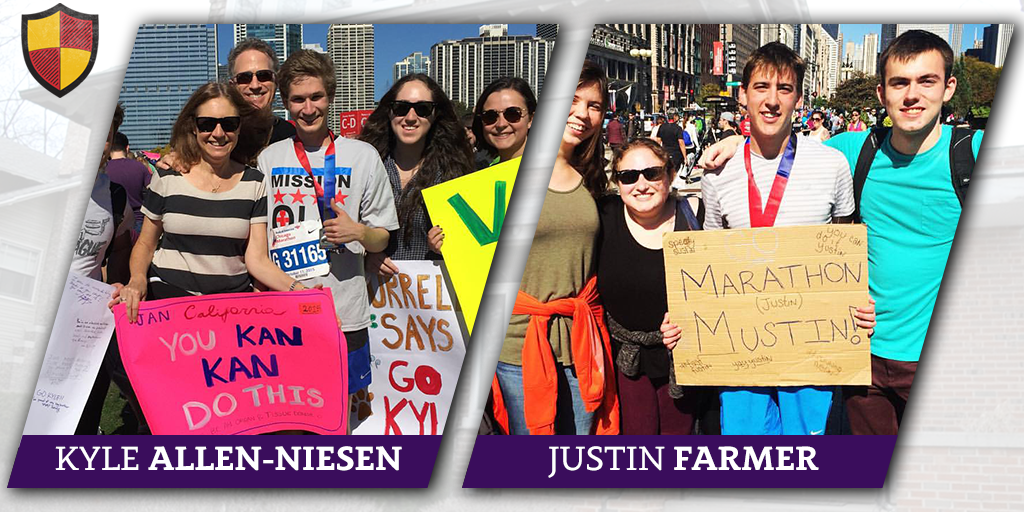 This week’s #ValuesThursday is #DETERMINATION. Congrats to Brothers Farmer &amp; Allen-Niesen on running <a href="/ChiMarathon/">Chicago Marathon</a>!