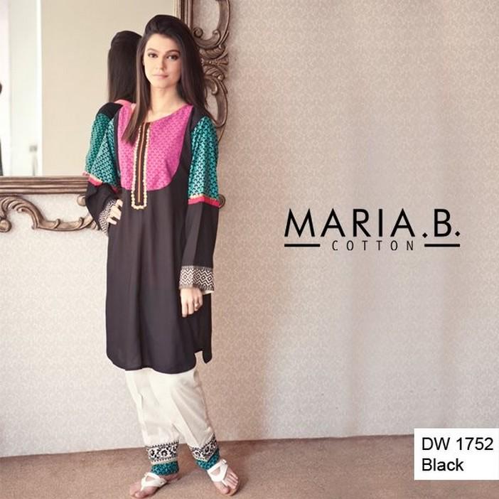 Maria b ladies kurta designs 2015