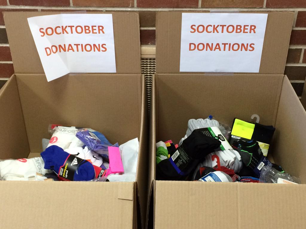 WOSnews's tweet image. Keep sending in those #socktober donations! #mrslukeWOS