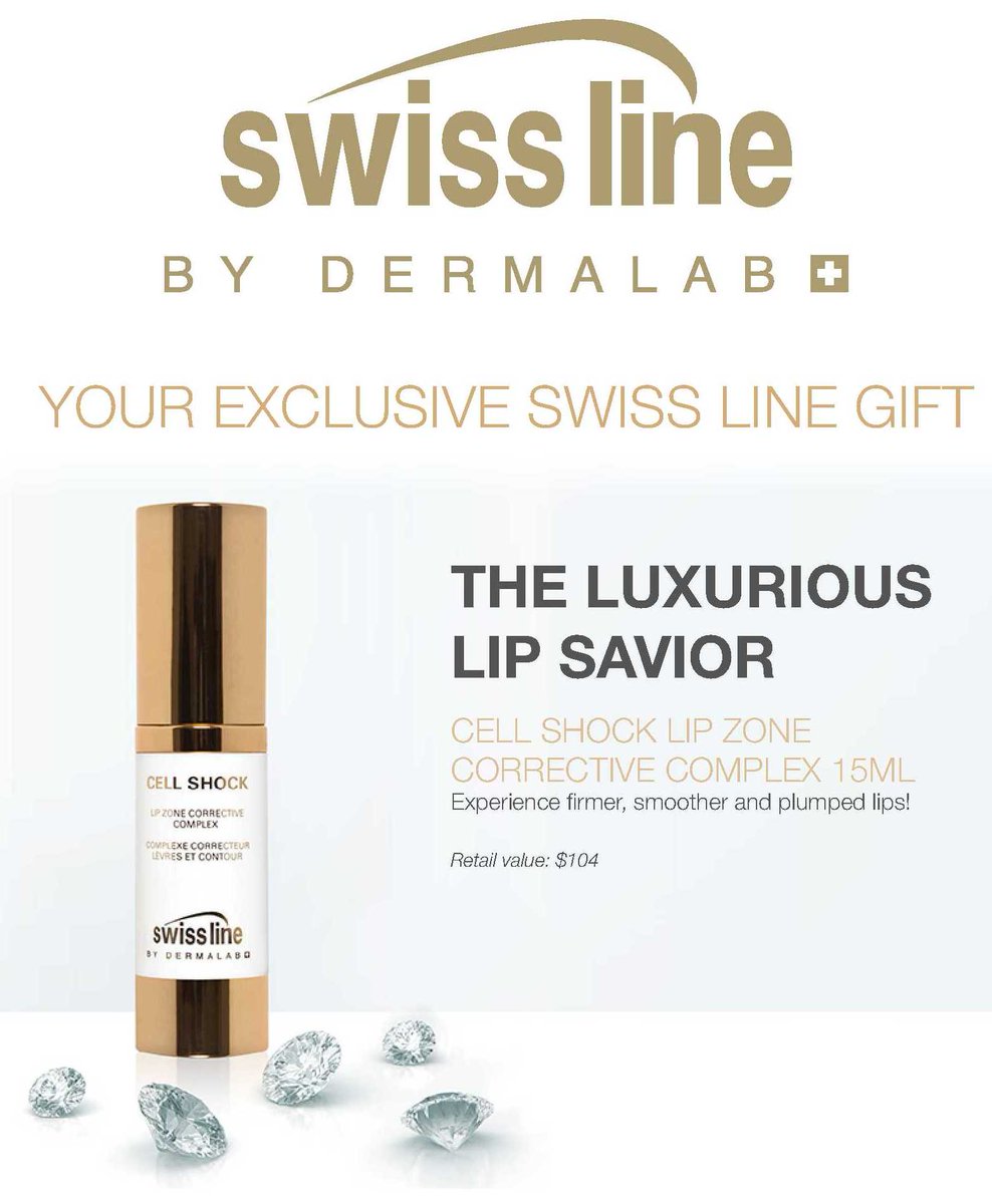 #luxuriouslips #swissline #gift