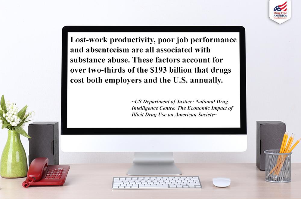 DrugFreeWP's tweet image. Drugs cost employers and the U.S. $193 Billion annually #DrugsDontWork #DrugFreeWorkWeek