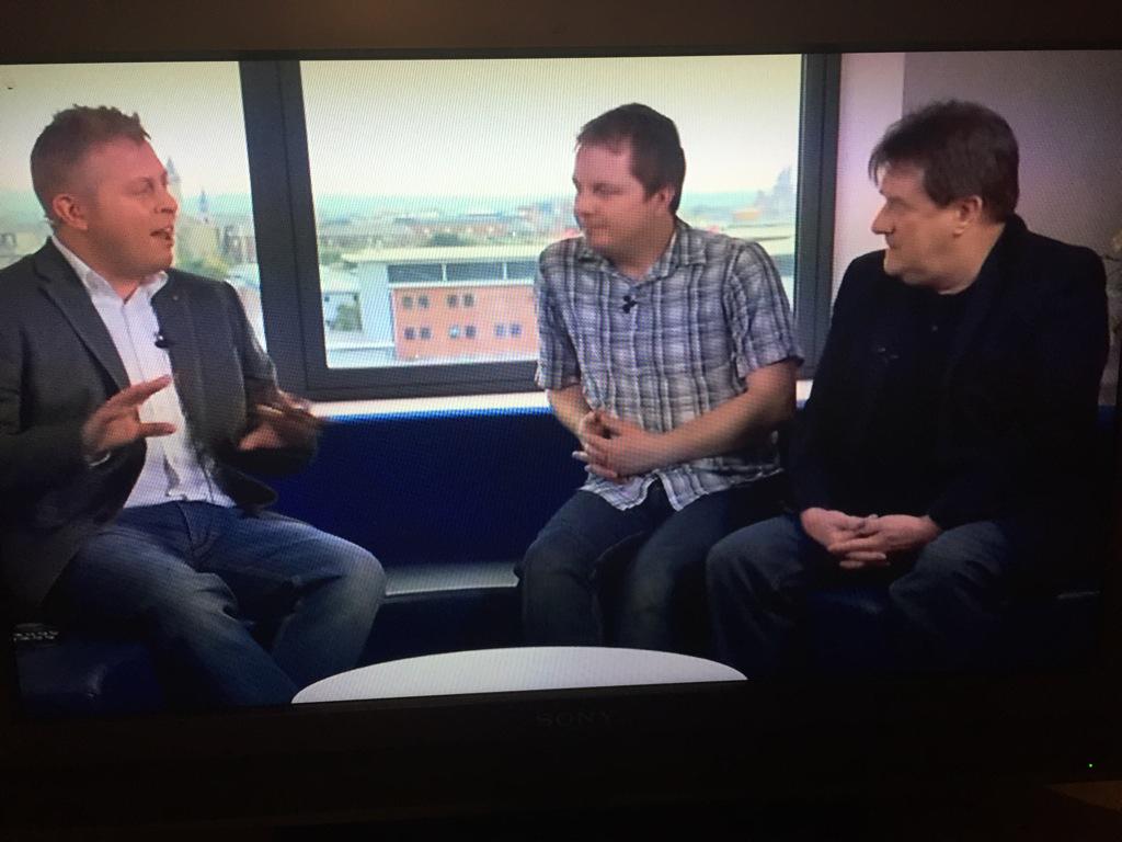 duneradioDAB's tweet image. #southporthour we&apos;ve been on @thatslancs TV Today! Freeview Ch8 in the #preston area @presenterneil @hilbertandy
