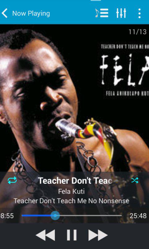 Happy birthday to the legendary Fela Kuti his music is forever \"Teacher Don\t Teach Me Nonsense\" 