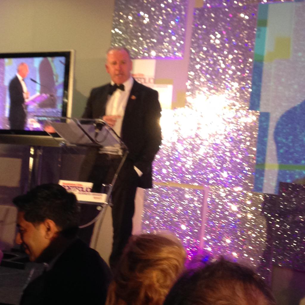 #echoportfolio Kevin Ball, speaking to the crowd