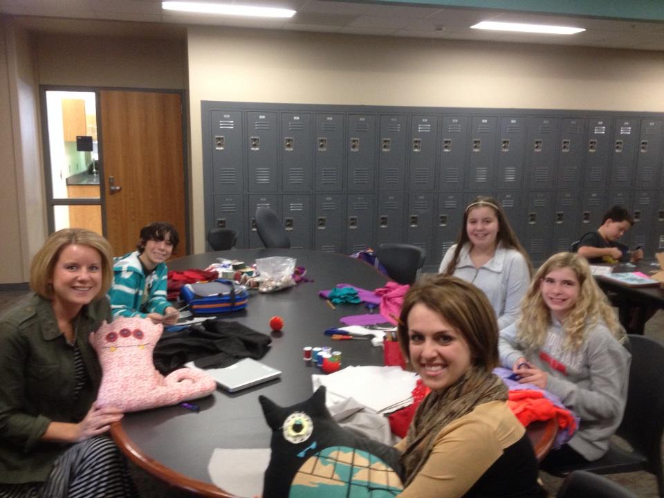 clayryoung's tweet image. Creating some slightly unattractive stuffed toys. #smsmakerspace