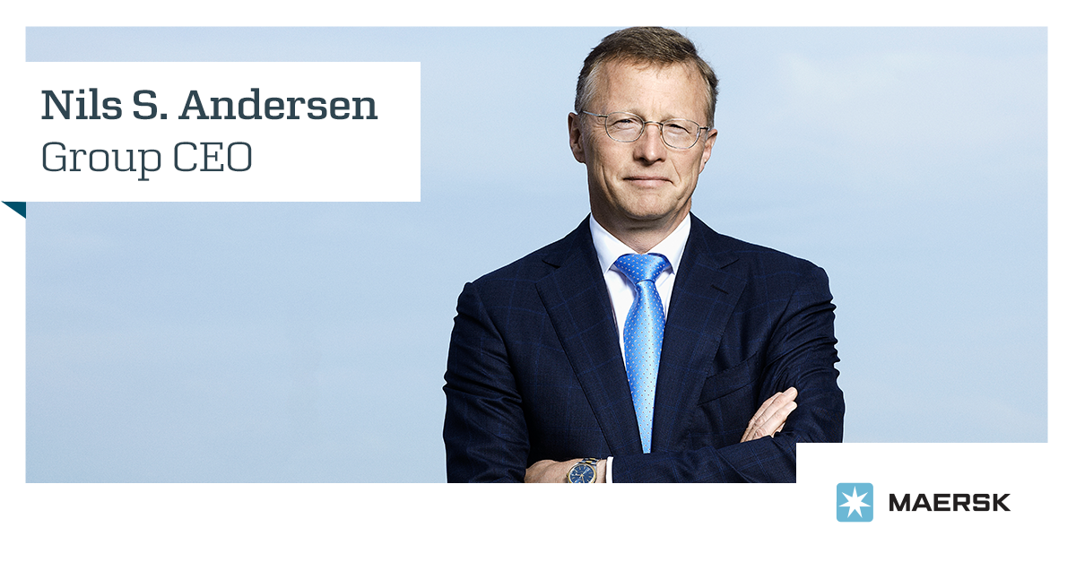 Maersk's tweet photo. The show is about to start! Watch a conversation with our Group #CEO on @CNBC. #CNBCWORLD http://t.co/EDnOs6wk2S