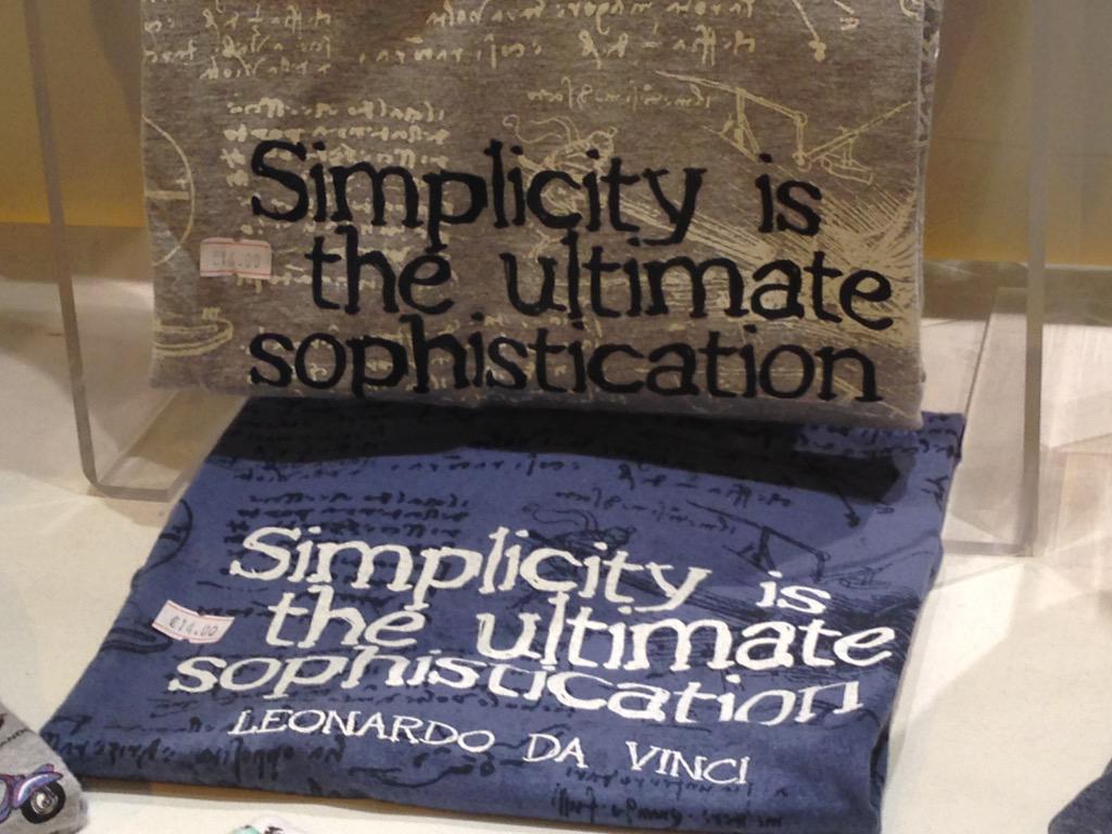 Felicia_1310's tweet image. #Leonardo #docet #Buonanotte #simplicity