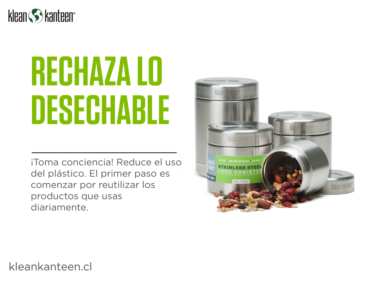 Rechaza lo desechable! Únete al desafío Klean Kanteen #bringyourown