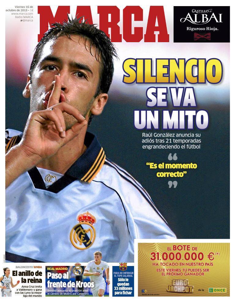 Carlos__Carpio's tweet photo. Portada de @marca http://t.co/ei5KkvZ0st