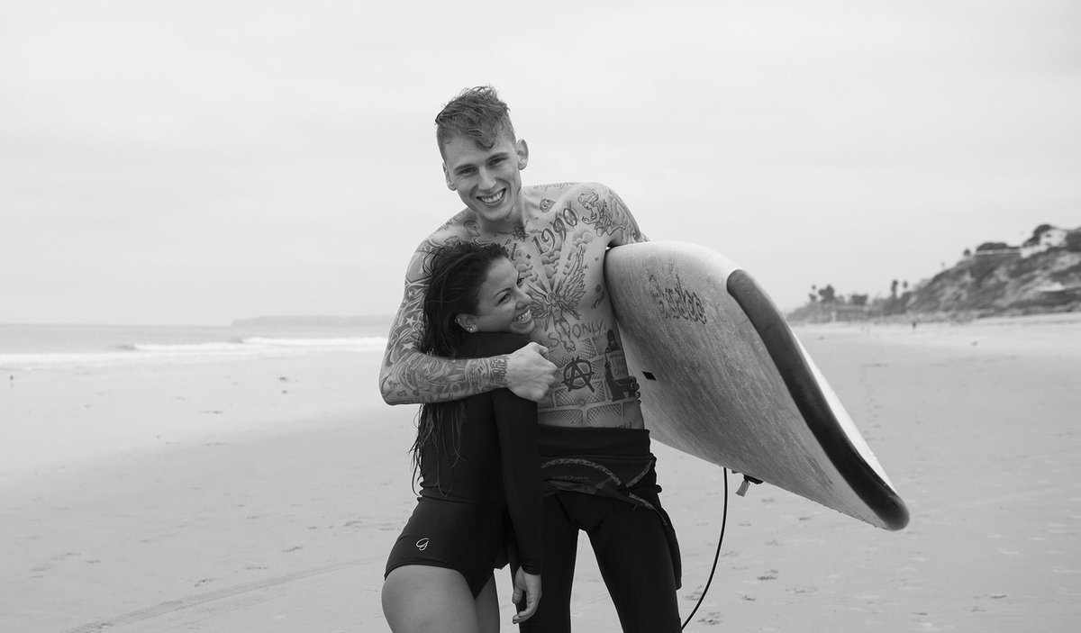 Threetime XGames gold medalist Ryan Sheckler taught rapper MGK to surf
