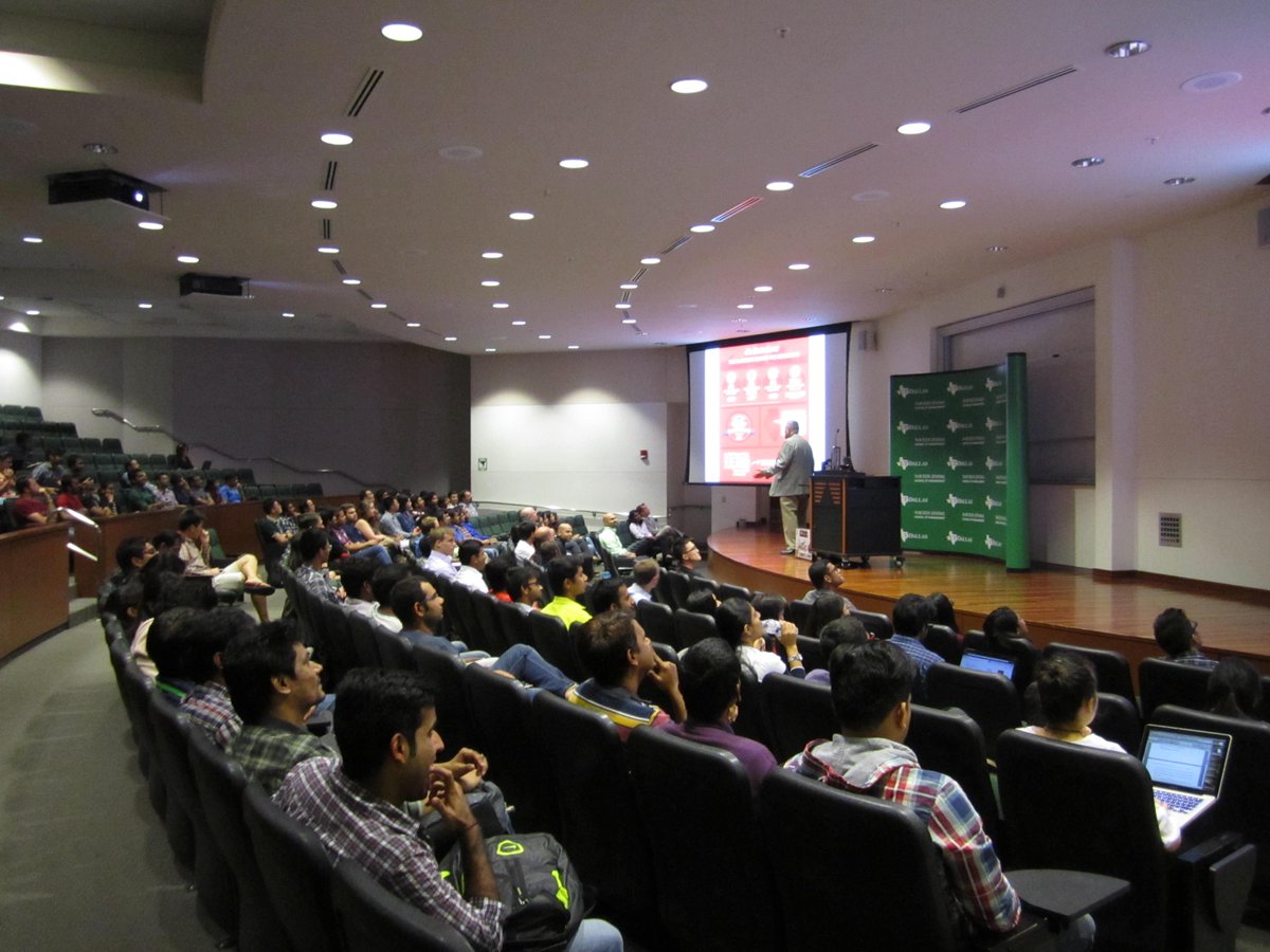 FionaJHunter's tweet photo. State Farm educates JSOM students on "What is a Data Scientist?" and possible career paths #hireJSOM http://t.co/nUn3kvbkoc