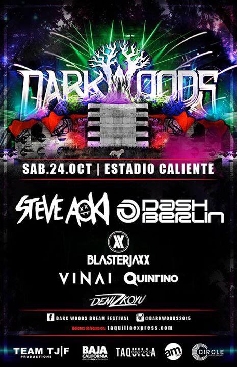 La primera edición de #DarkWoodsFest promete ser impactante.