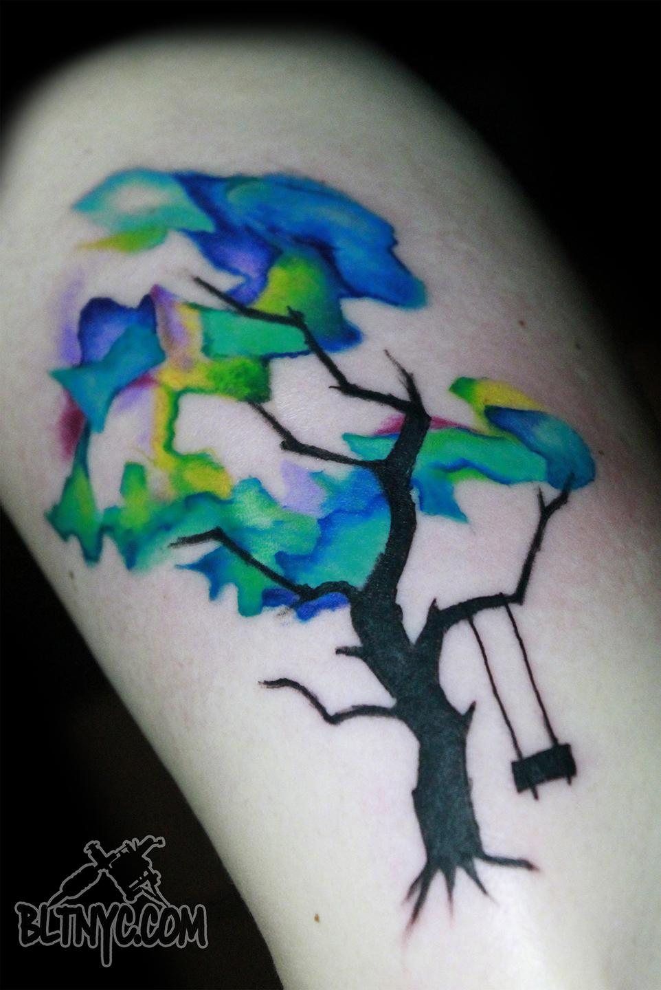 Mother World Tree by Gene Coffey: TattooNOW
