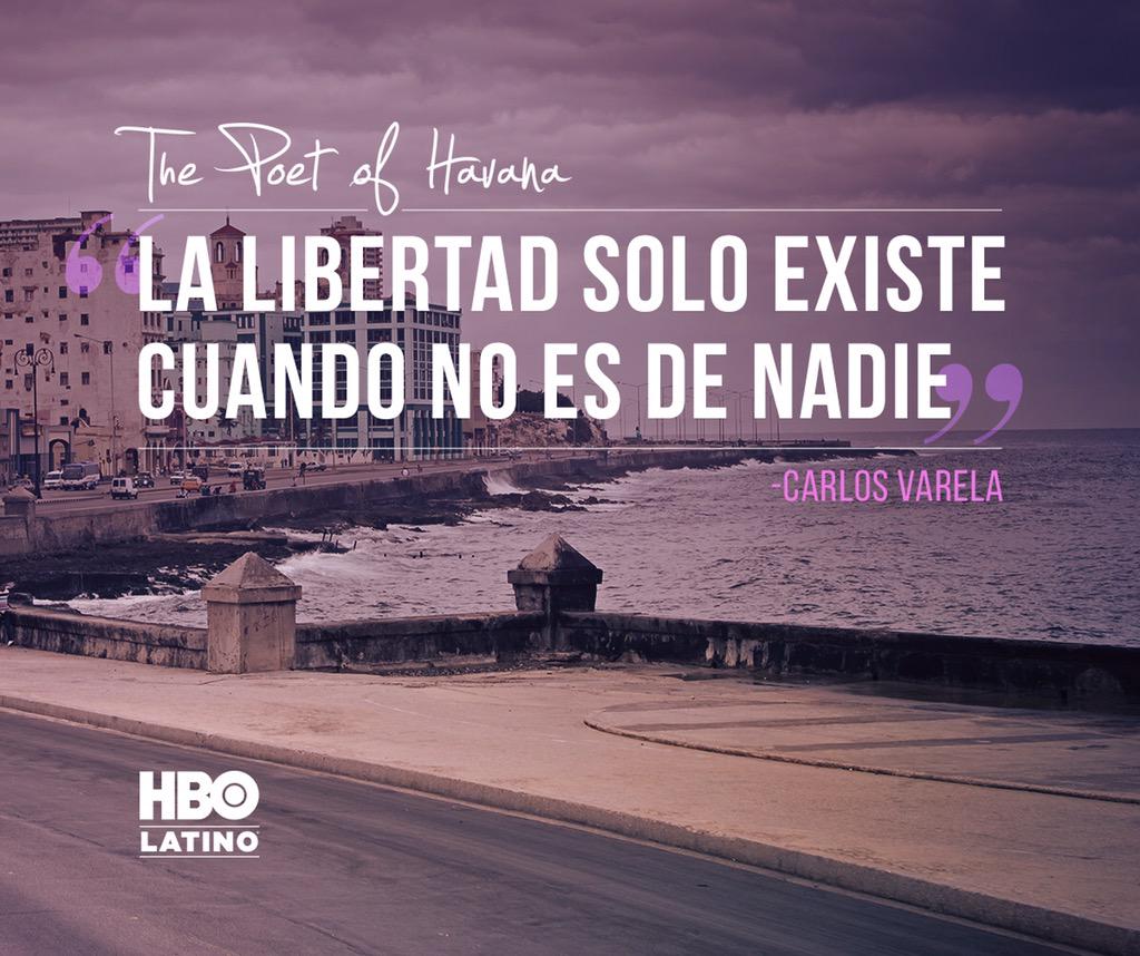 noyda's tweet photo. Cuban artist Carlos Varela in #PoetofHavana 10.23, 8pm/7c. #HBOLatino http://t.co/WOfb0vebmk