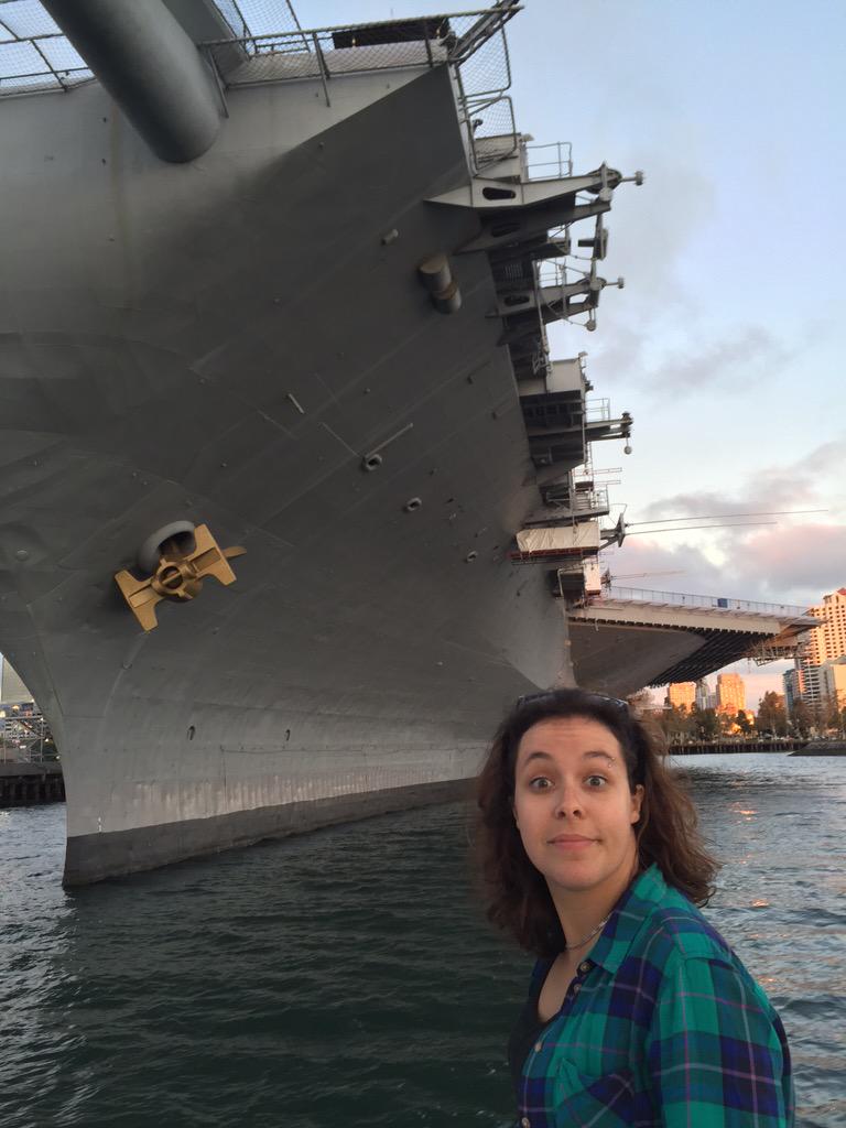 Jumpfreeze's tweet photo. Big boat. @cashnwho for scale. http://t.co/S57tsV22v0