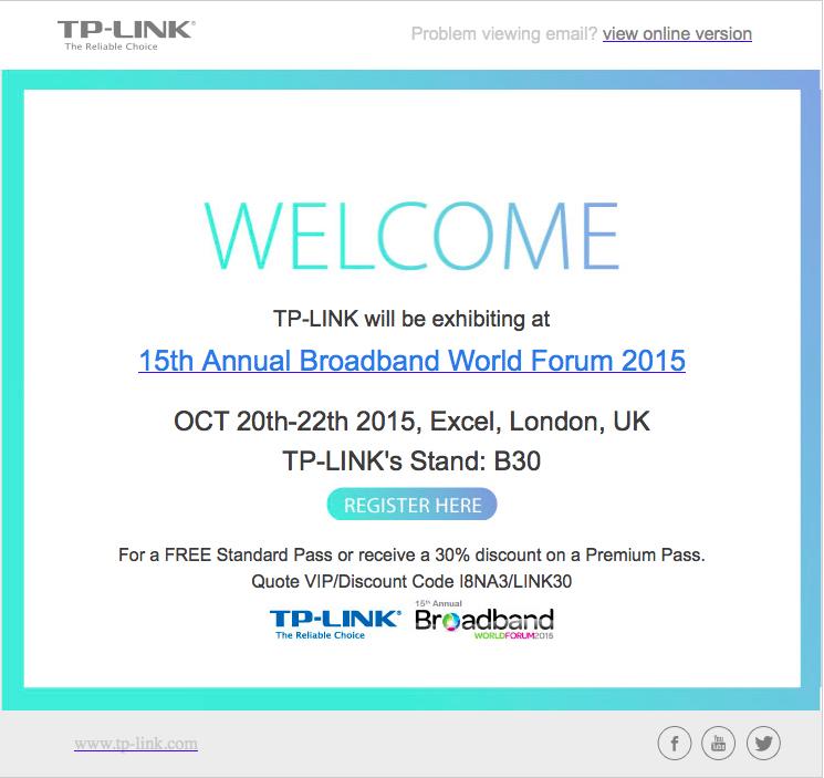 Welcome To TP-Link