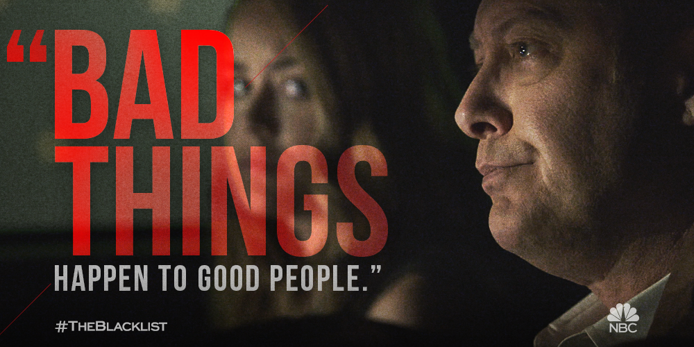 The Blacklist on Twitter ""Bad things are going to find you now
