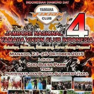 Tepat hari ini acara akbar di mulai di manado #jamnas_4