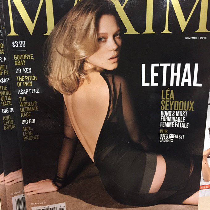 oh my wife #leaseydoux on the cover of @MaximMag https://t.co/zzUSDvlOZ5