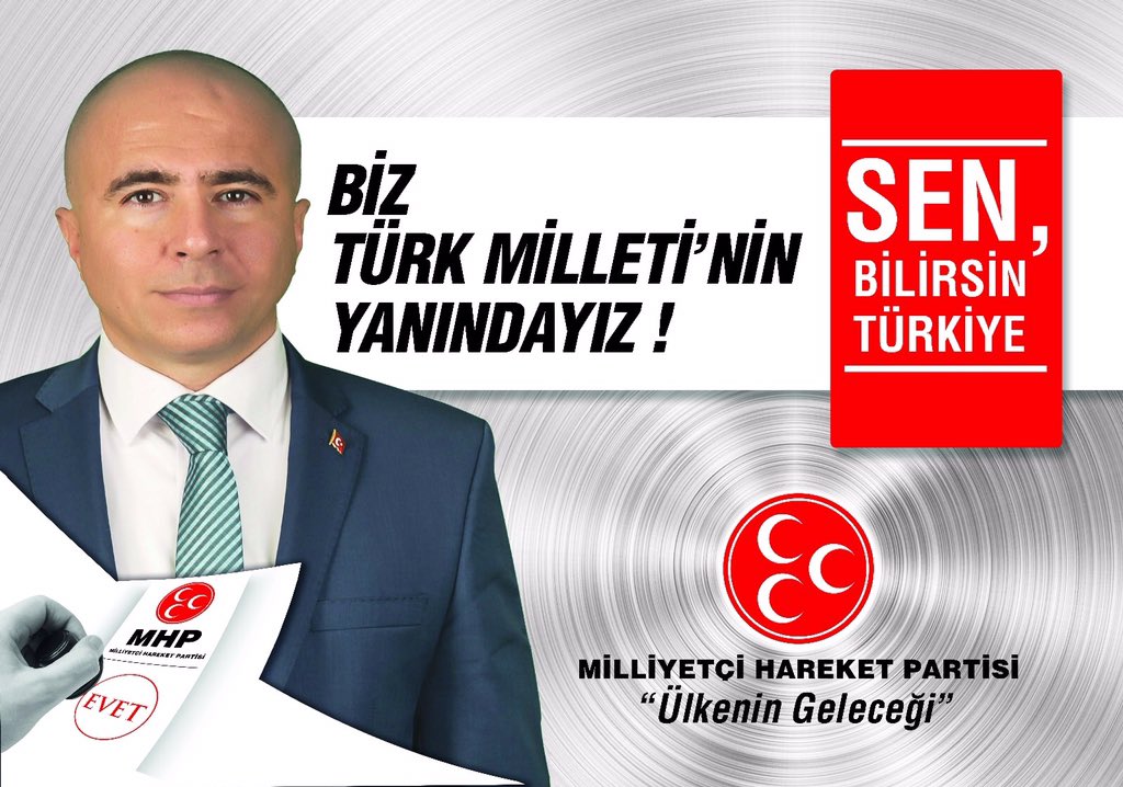 Biz, #Türk #Millet i'nin yanındayız
